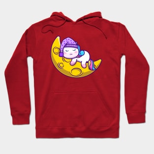 Unicorn Sleeping Hoodie